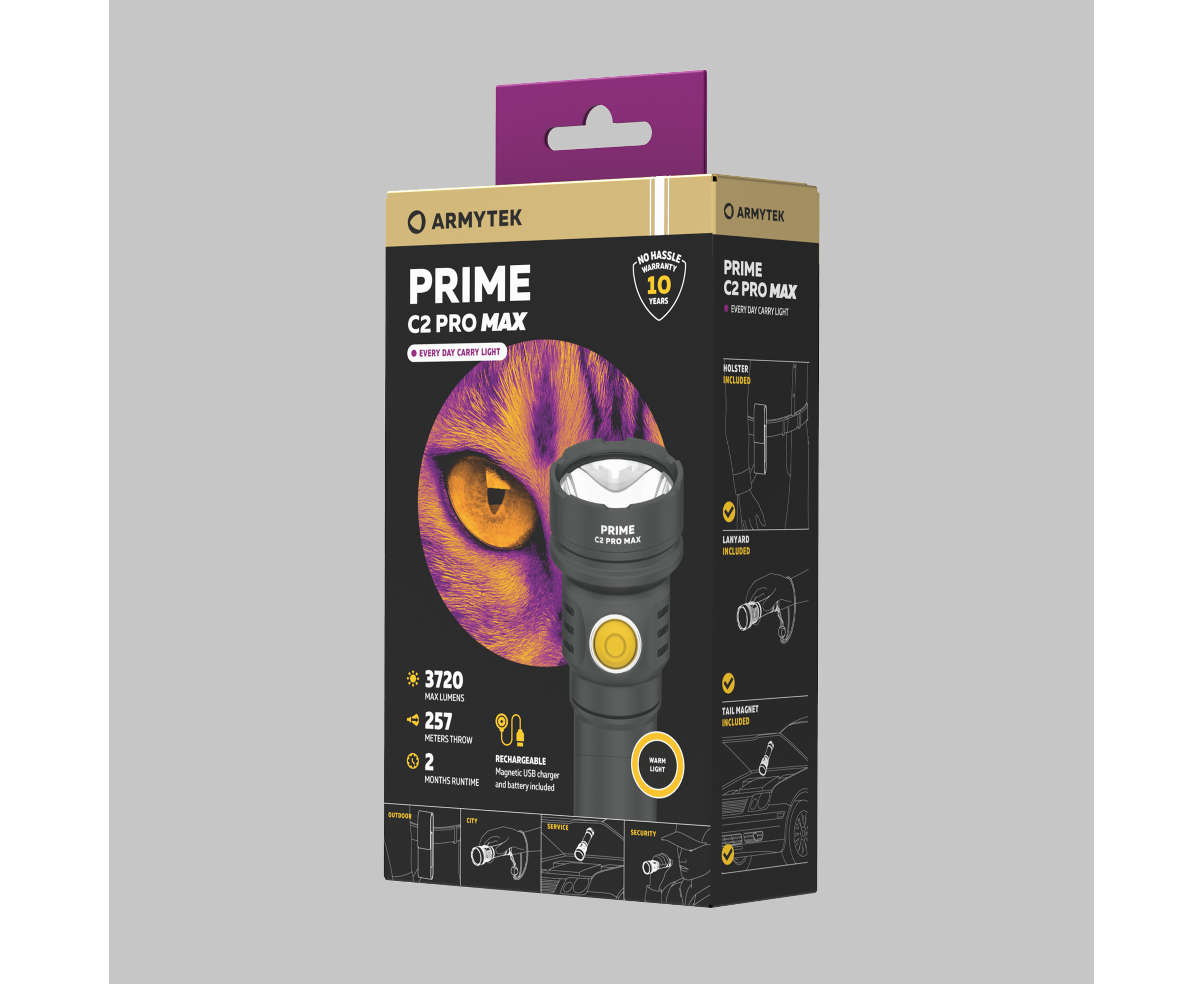 Armytek Prime C2 Pro Max Magnet USB Warm - Image 11